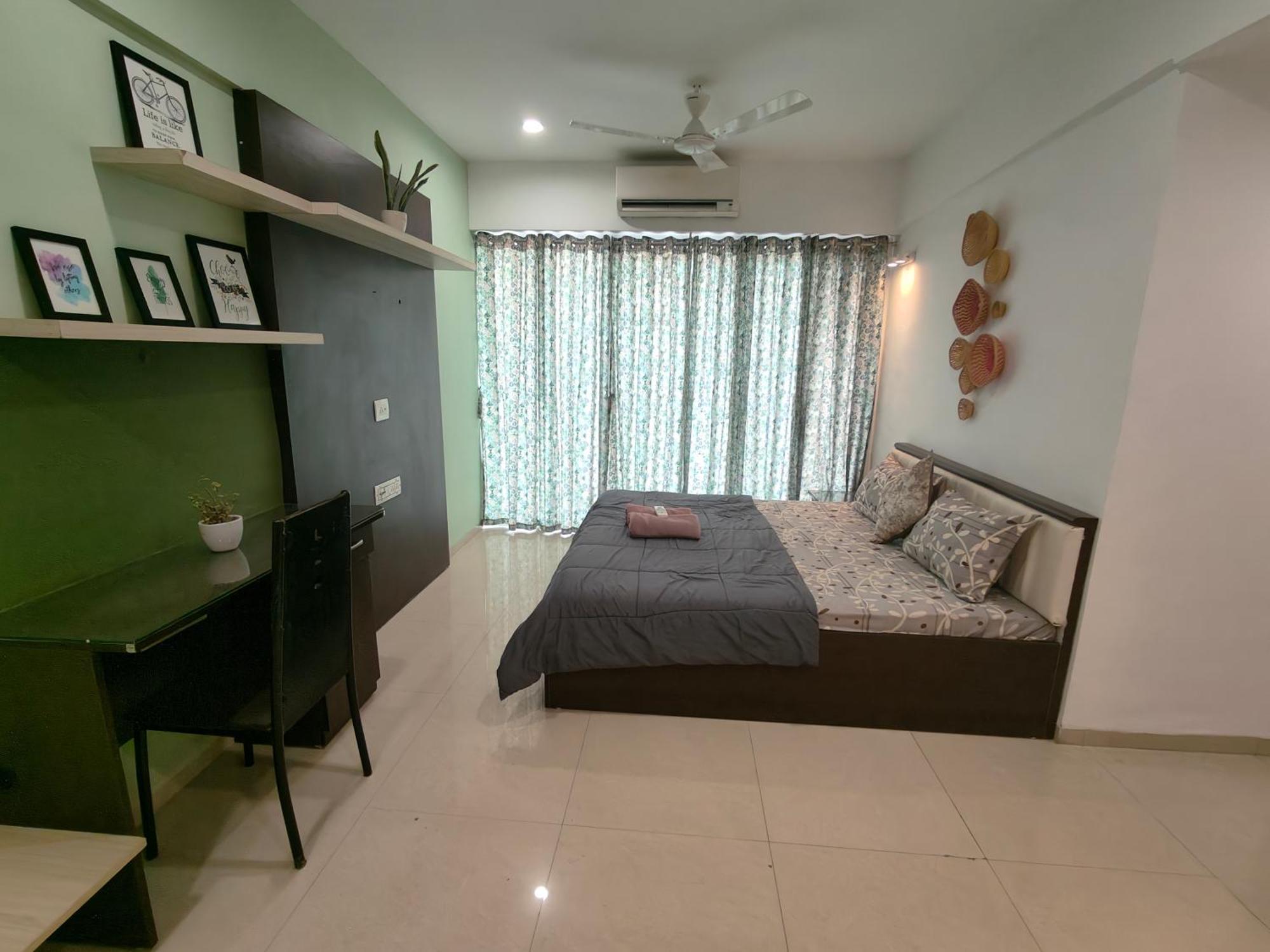 印多尔Staeg Skyline View 3Bhk - 1404公寓 外观 照片
